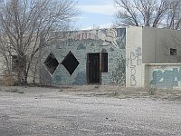 USA - Thoreau NM - Abandoned Trading Post with NM Murals (24 Apr 2009)